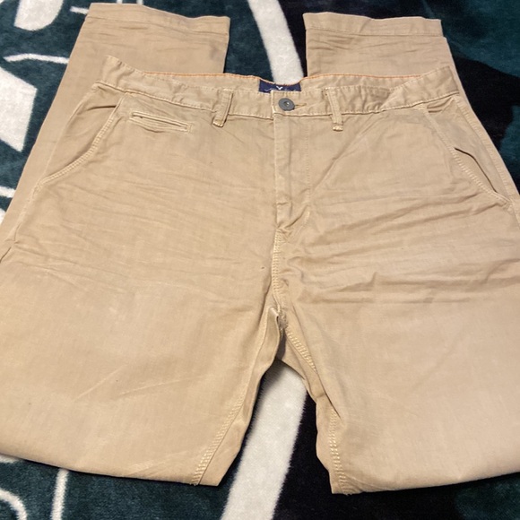 💙New American Eagle Outfitters Khaki Pants Size 32x32 - Picture 2 of 6